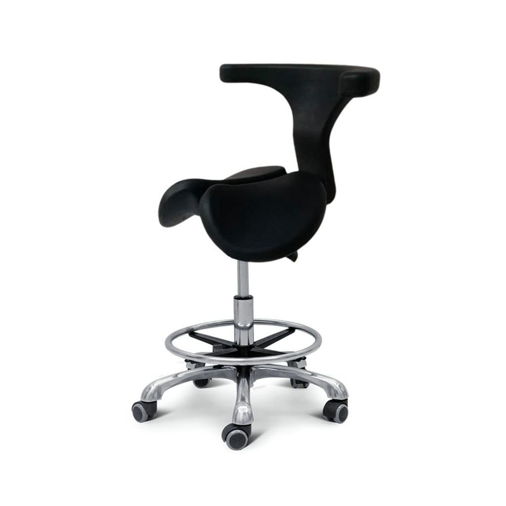 Clinic saddle stool Dentist Stool Assistant Stool factory