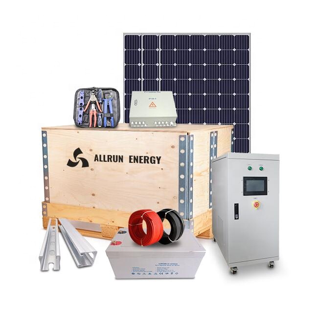 6-10KW Intellint Powerful Off-Grid Solar Energy System Satisfies House Appliances 30KW 20KW Solar Watts for Home Balcony Use factory