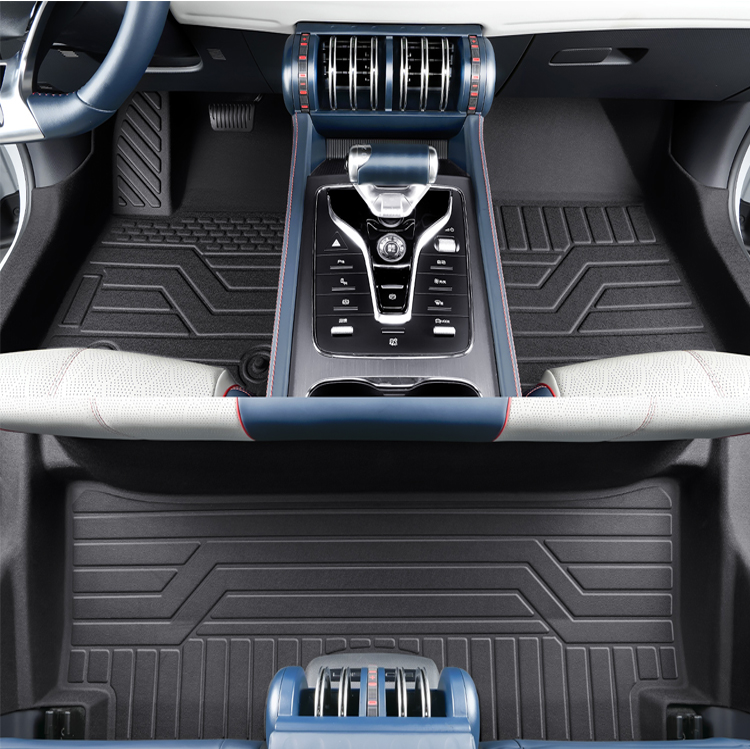 Interior Accessories Atto 3 Floor Mats Car Floor Liner Foot Pad Car Carpet Tpe Foot Mat For Byd Atto 3 Yuan Plus manufacture