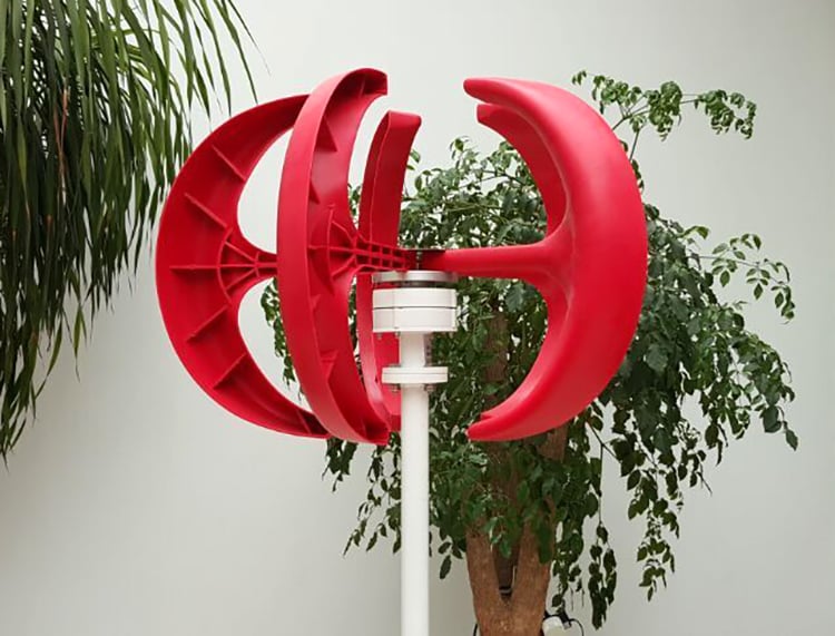 50W Mini Eolic Generator Vertical Axis Wind Turbine manufacture