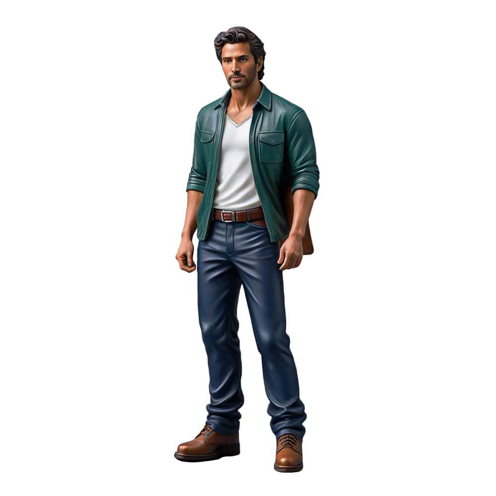 Home decoration collection pop mini 3d action character statues factory