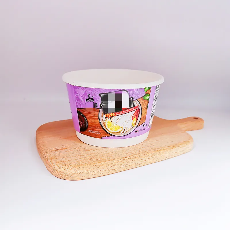 691 ml Dubbelskikt papperskopp för instant ramen