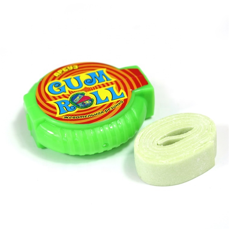 Halal 12g crazy big  roll bubble gum fruity chewing bubble gum manufacture