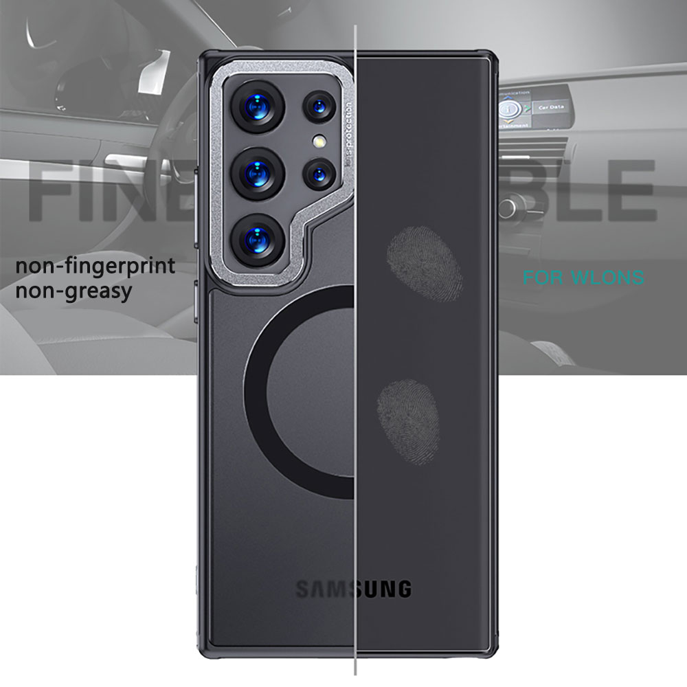 Étui de téléphone Tpu Pc pour Samsung S24Ultra, résistant aux chutes,