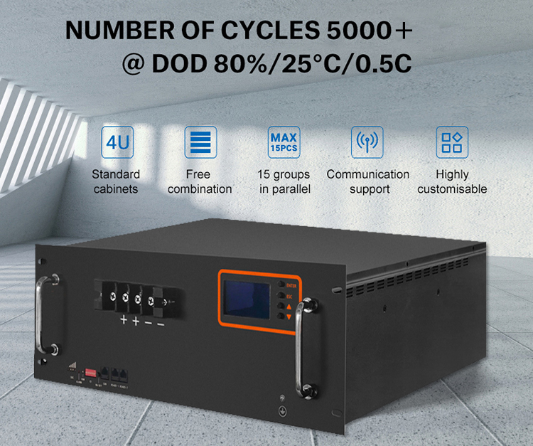 Home Use Rack 48V Energy Storage Lifepo4 Battery supplier