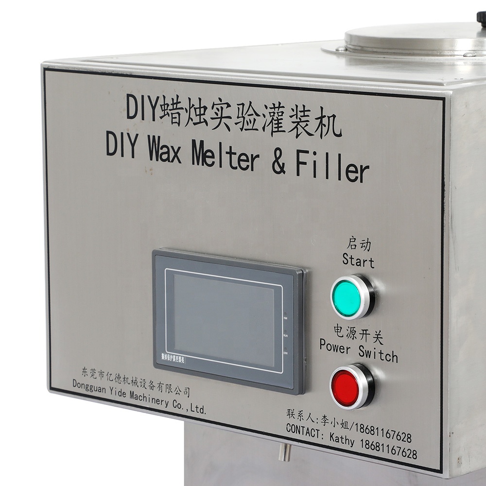 DIY Science Wax Candle Making Machine Small Table Top Domestic Appliance and customize machine supplier