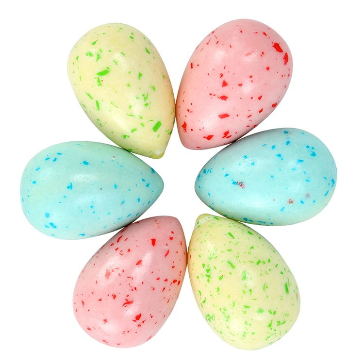 Colorful dinosaur egg shape 3g bubble gum chewing gum candy factory