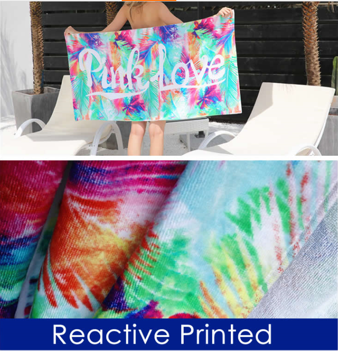 Detail-05_看图王 Double Sides Print Microfiber Recycling Beach Towel supplier