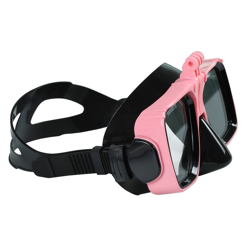 Professional Underwater Diving Mask with GoPro Mount supplier