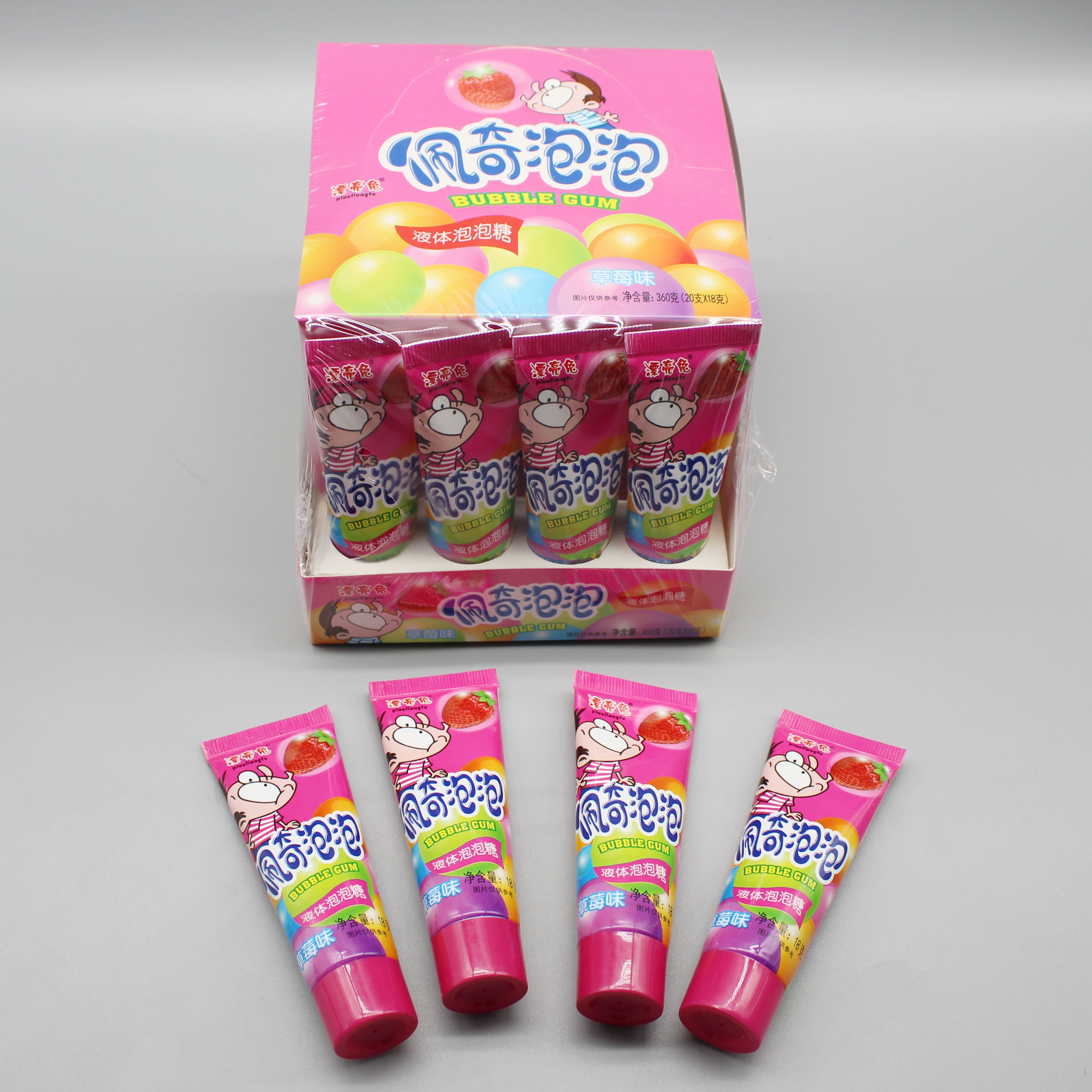New Style Chewing gum Bubble Gum Toothpaste Liquid chewing gum supplier