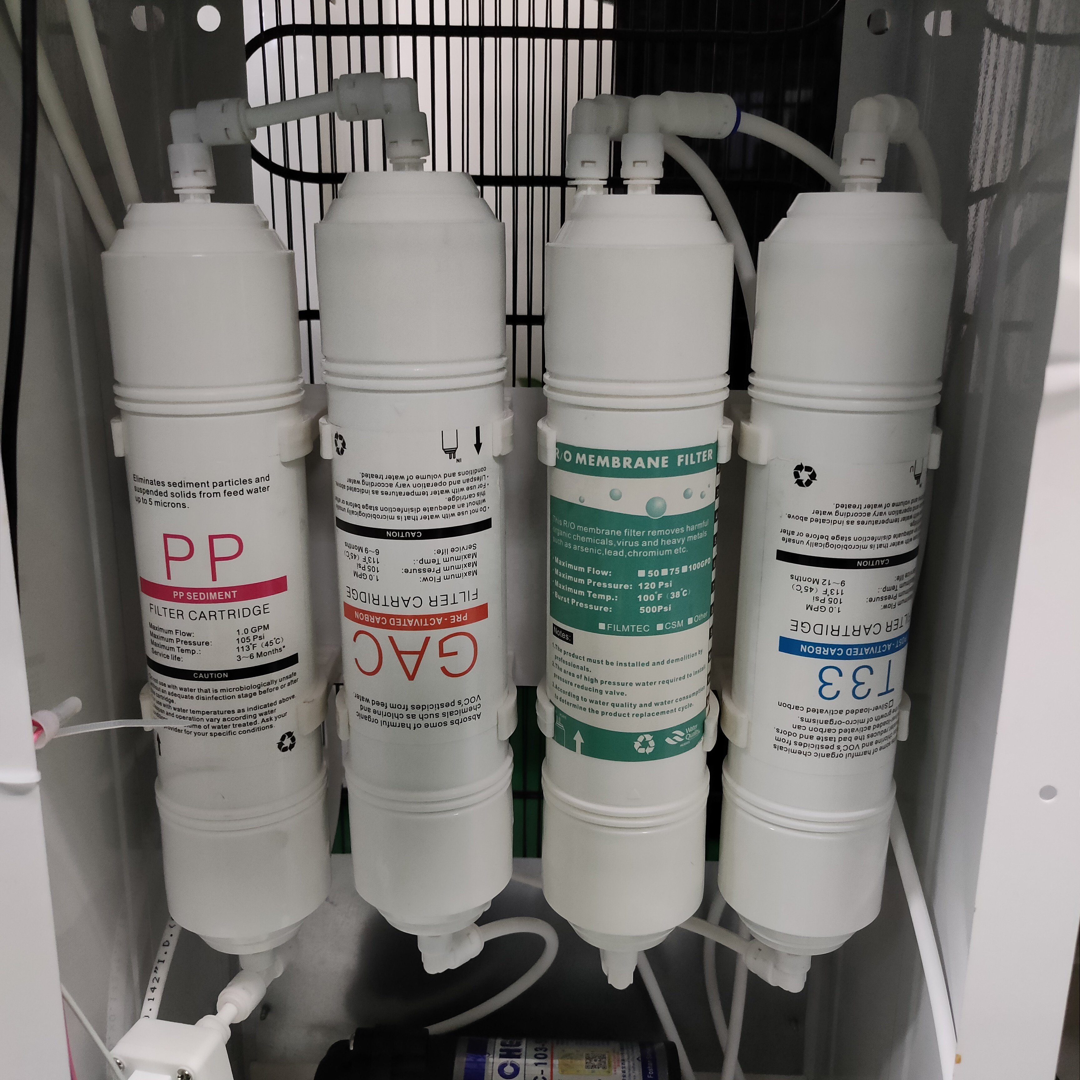 10 Inch PP GAC UF T33 Water Filter details