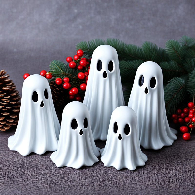 Halloween outdoor horror cute dwarf ghost figurine ornaments factory