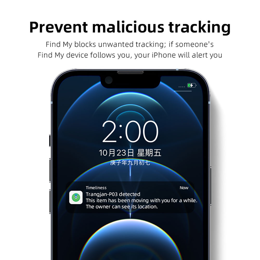 Laudtec CZQ01 Apple Mfi Certified Gps Anti Lost Locator Finder Airtag Tracker For Wallet Card Keys Bags Dog Cat supplier