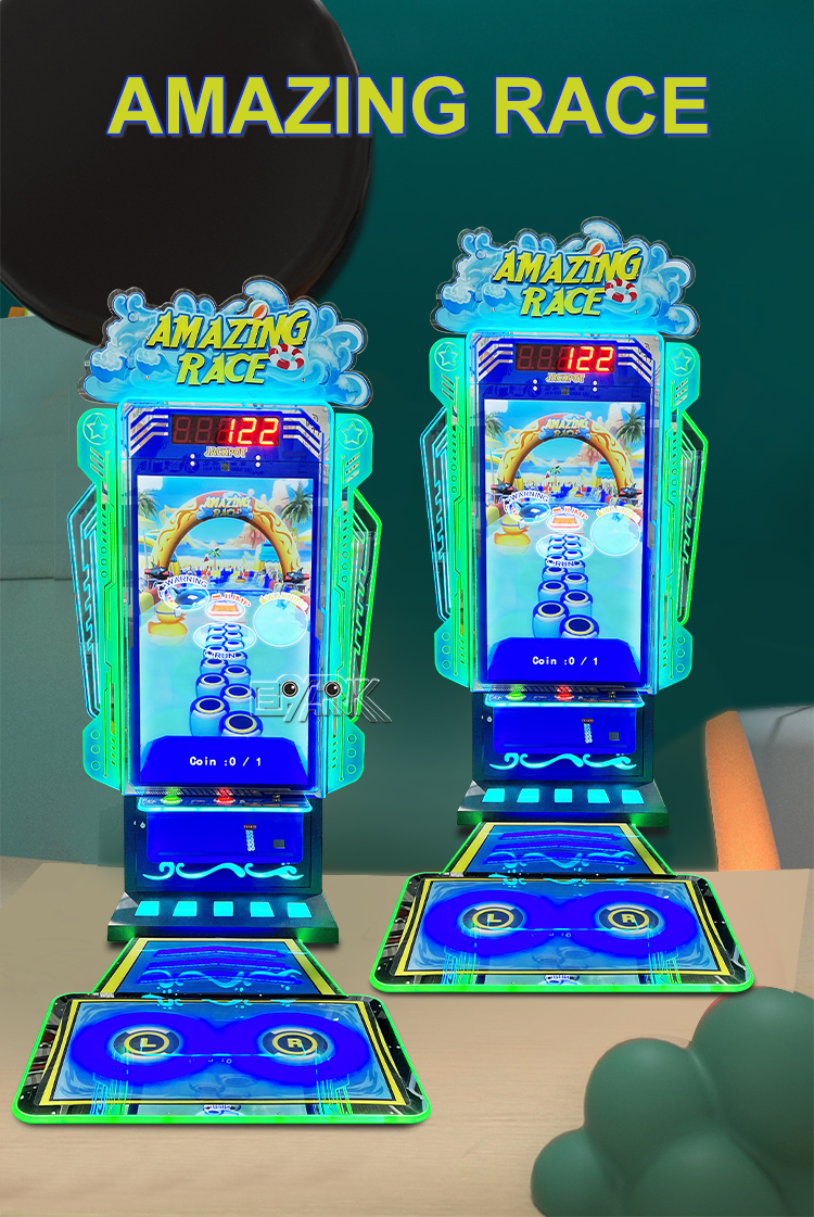 Arcade Funny Adventure Sport Somatic Game Machine Amazing Race Game Machine For Amusement Park factory