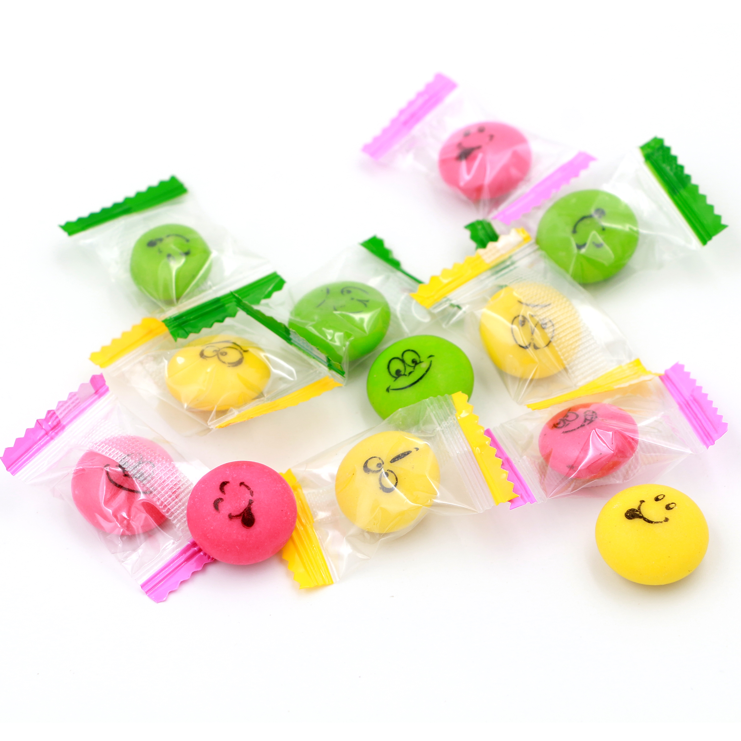 hot sale halal tutti-frutti flavor great heart jam filling face printed bubble chewing gum with jam manufacturer factory