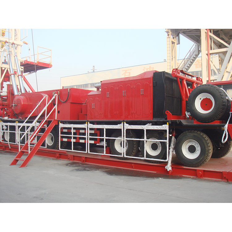 Drilling 1000HP ZJ40 Mechanical Truck-Mounted Oil Water Well  Drilling Rig ZJ-40 supplier