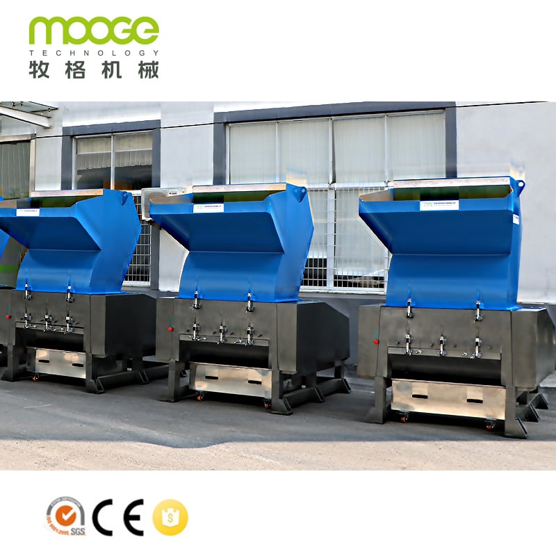 1500 High Capacity Small Size Waste Plastic Crusher / HDPE PP Bottle, Barrels Plastic Crusher Machine manufacture