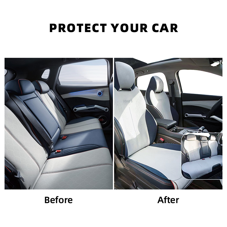 Yuan Plus Accessory Car Seat Covers Full Set Luxury Automotive Seat Cloths Car Seat Protector Cushion Decoration For Byd Atto 3 supplier