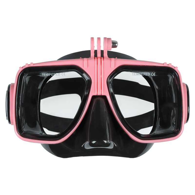 Professional Underwater Diving Mask with GoPro Mount details