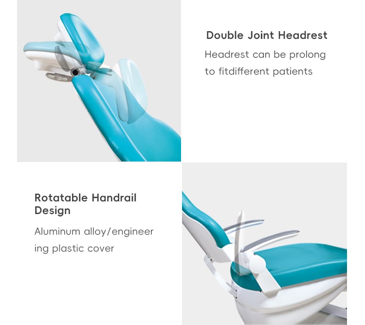 简约_03 2Years Warranty 10years Shelflife Luxury Dental Chair manufacture