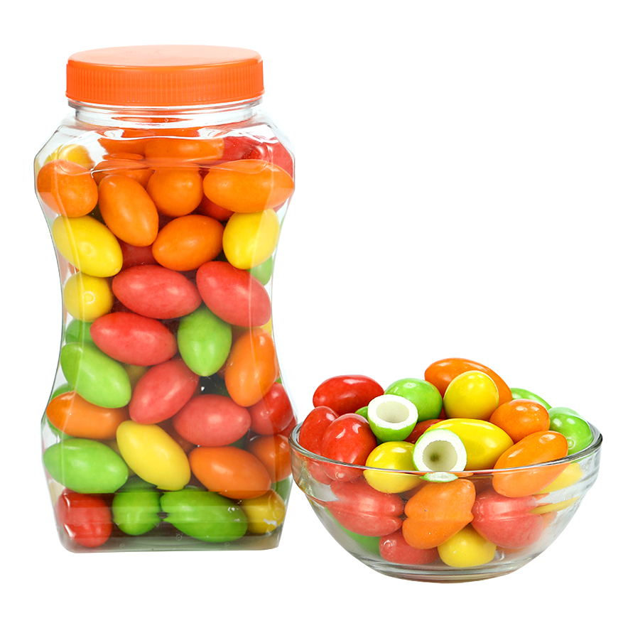 halal custom flavor  roll bubble gum with tattoo details