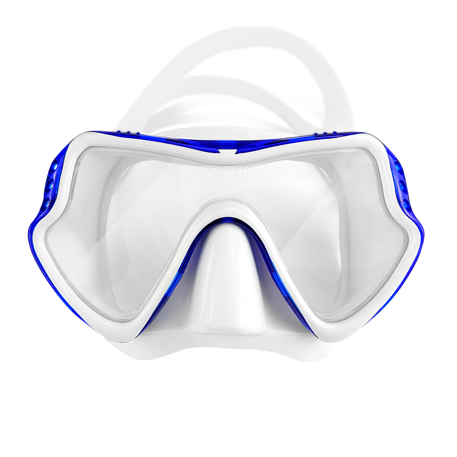 Coated Tempered Glass single lens scuba diving Goggles Dry Top snorkeling Mask and Snorkel Set for adults details
