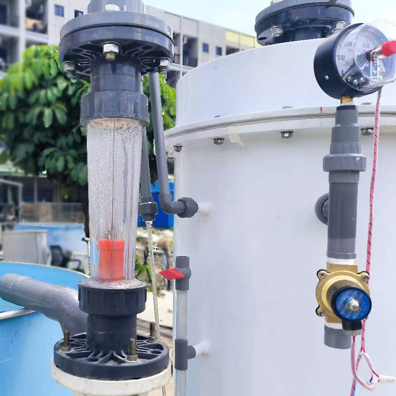 High Efficiency FRP eWater Oxygenation Column For Indoor Fish Farming supplier