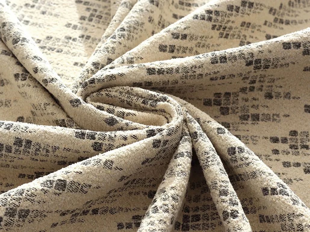 Foulola News:Jacquard Velvet Sofa Fabric,Velvet- 03 details