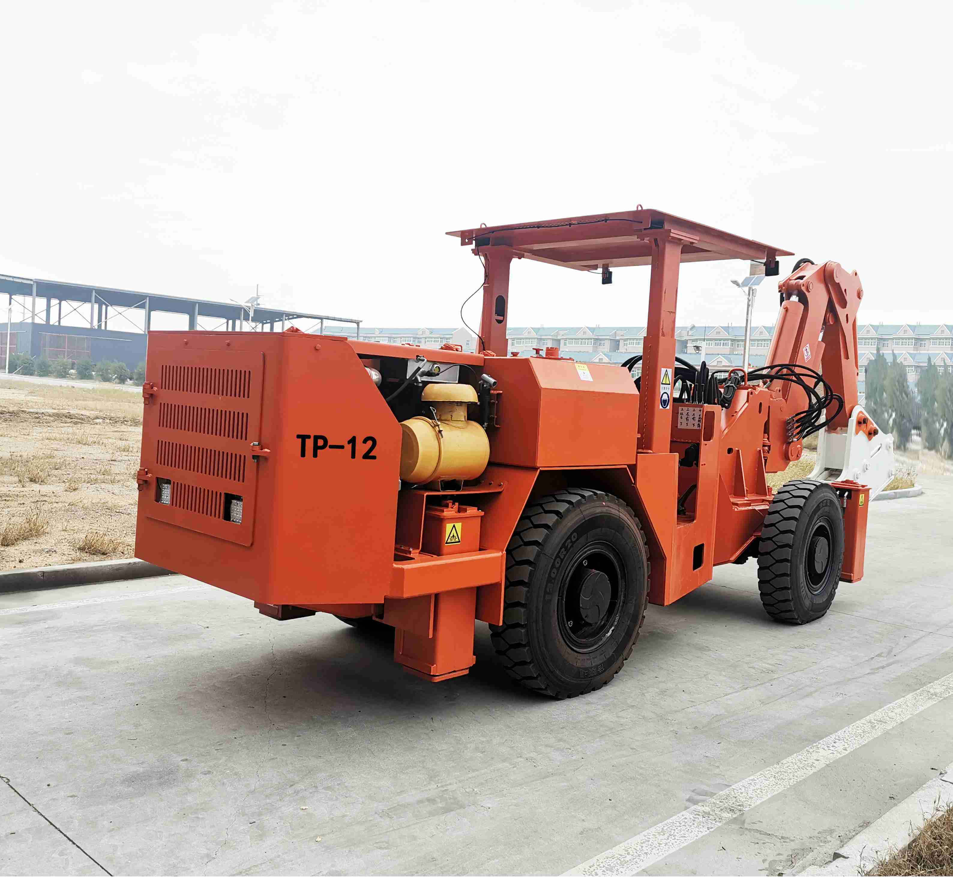 TP-12 gold mining Underground truck mobile crusher mining mobil excavator Underground factory