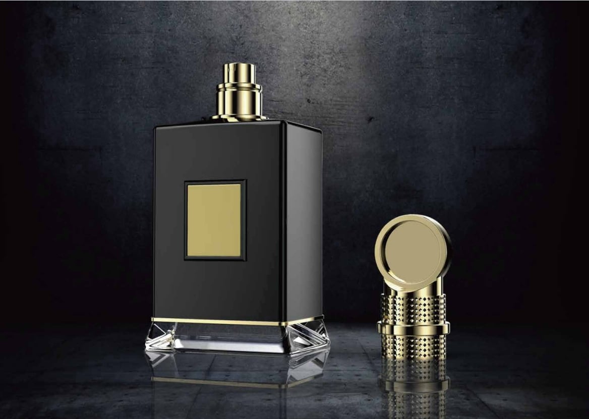 Perfume bottle Screen Printing empty luxury with cap perfume bottle Customized 50ml Perfume Bottle factory