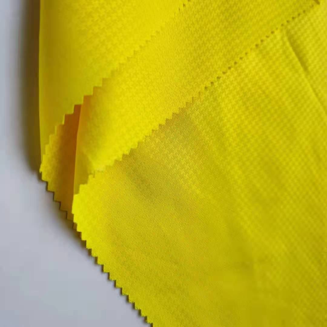Full garments 100% polyester 260T jacquard pongee for jacket outdoor garment fabric supplier