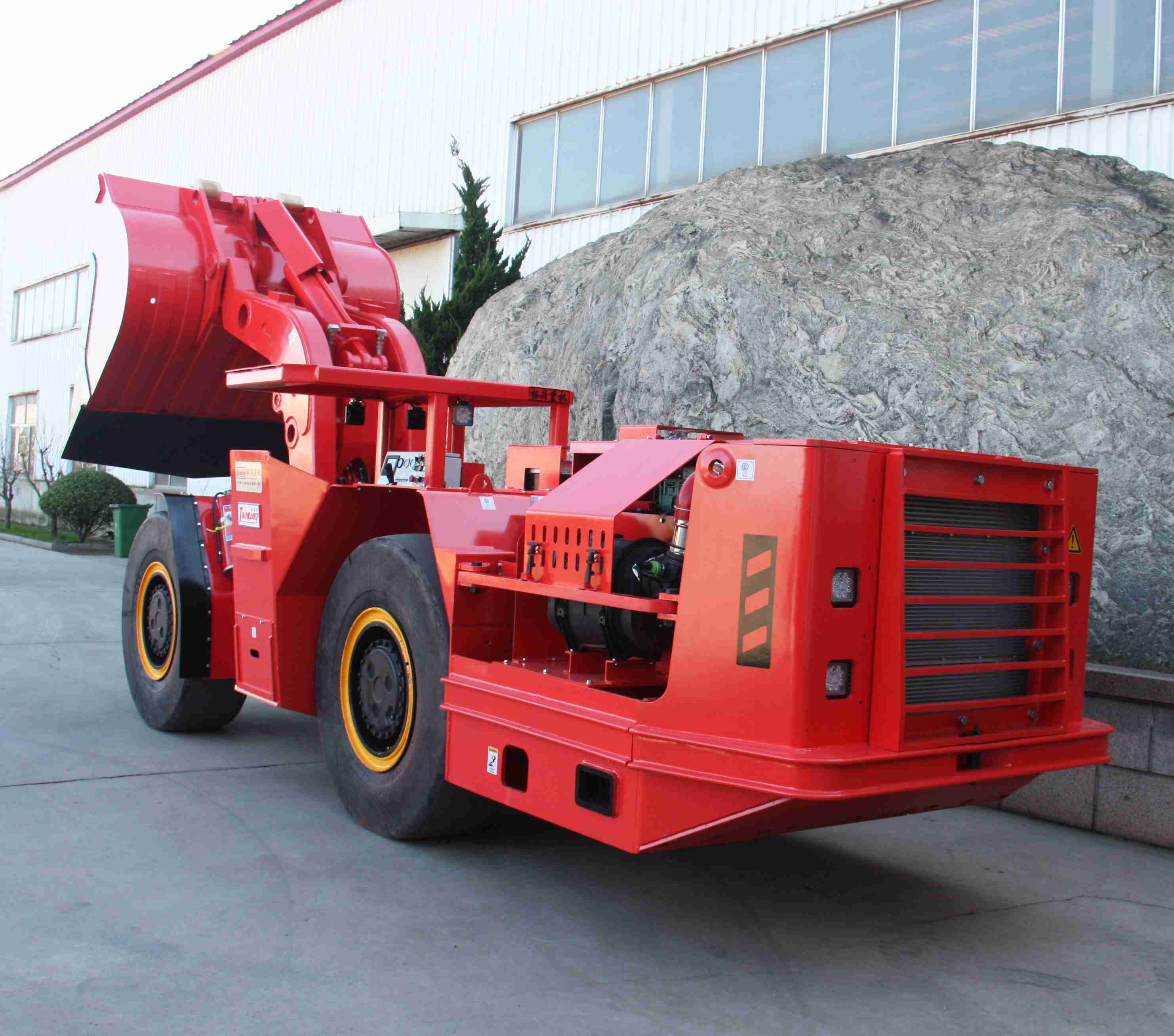 TC-307 Yantai tuoxing Diesel Engine Tunnel Loader Underground Mining Transporter factory