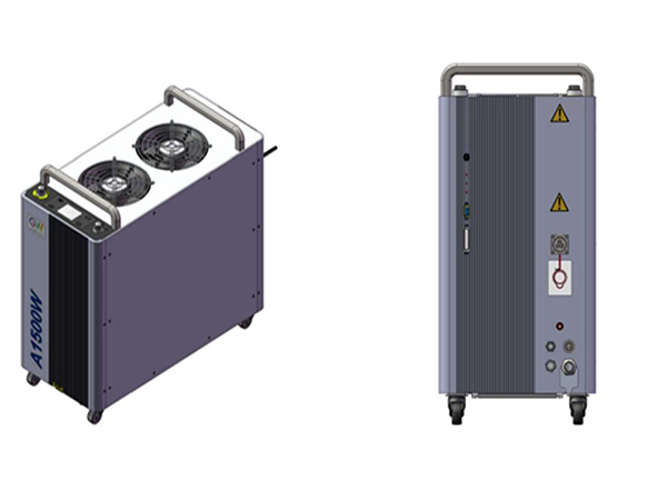 GW 1500w Portable air-cooling Handheld Fiber Laser Welder manufacture