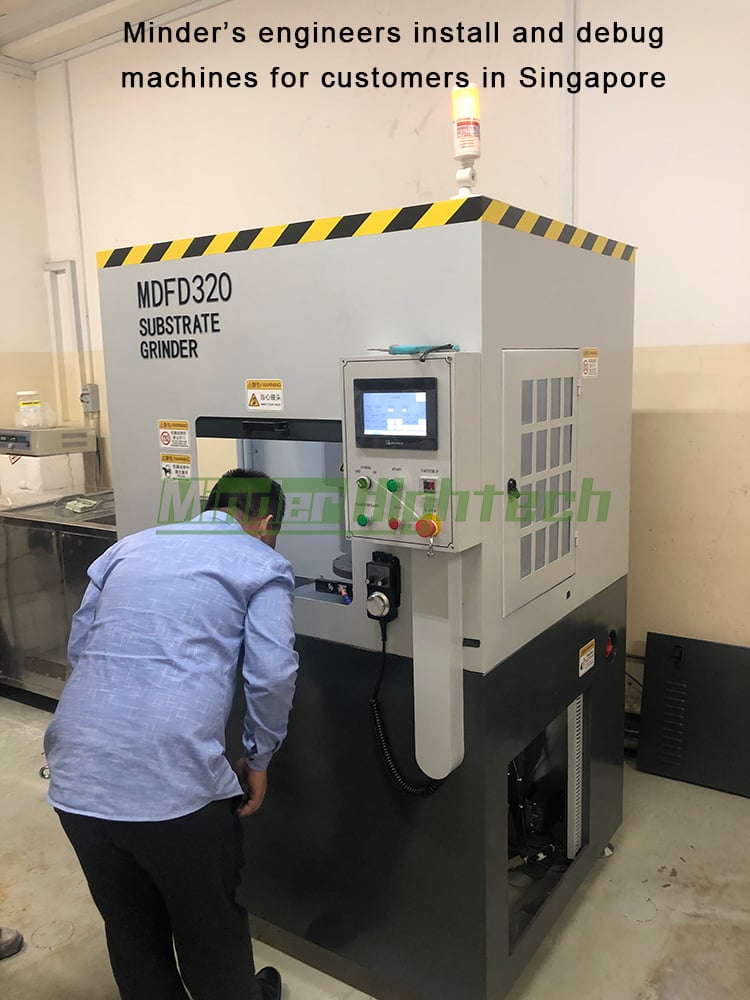 Vertical grinder wafer back grinder MDFD-320 manufacture