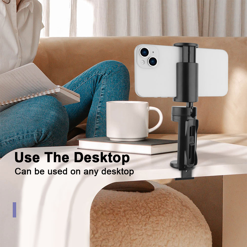 Laudtec SJJ086 Portable Pocket Live Stream Water Proof Cellphone 360 Rotating Car Hands Foldable Video Selfie Stand Phone Holder manufacture