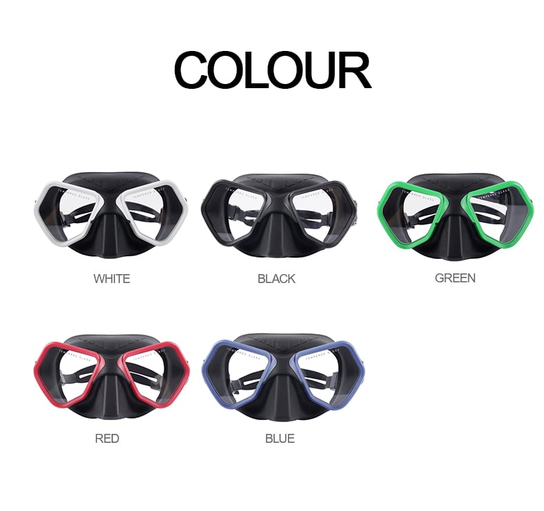 ZMZDIVE Low Volume Integrated Free Diving Mask supplier