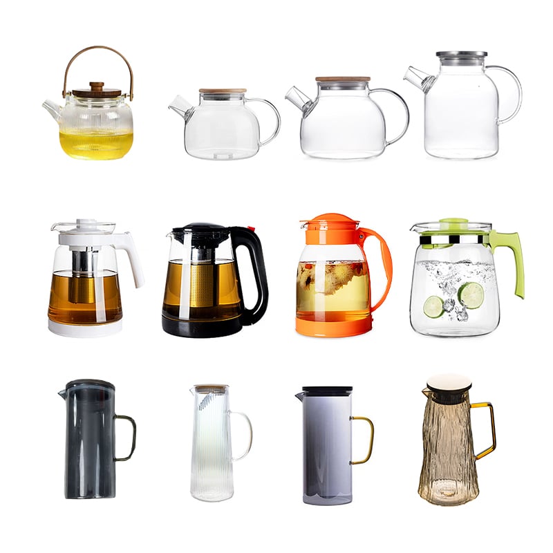 Diamond Jug and Glass Cold Kettle Set Household Beer Cup Water Cup Cold and Heat Resistant Pitcher Jug set manufacture