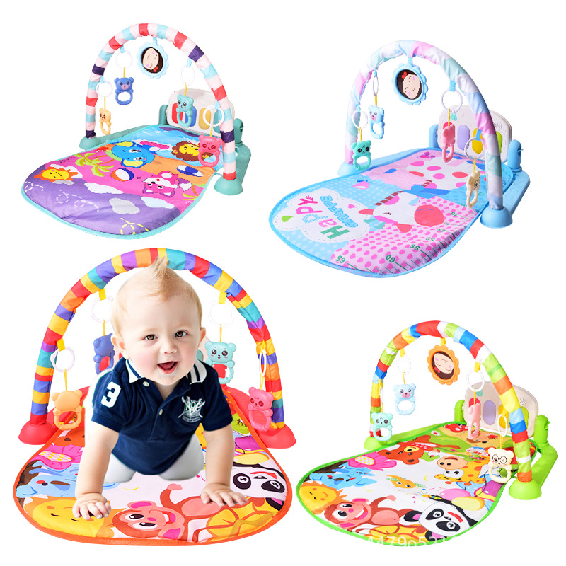 Musician Play Mat For Baby Child Baby Activity Gym Piano Crawling Mat For Babies supplier