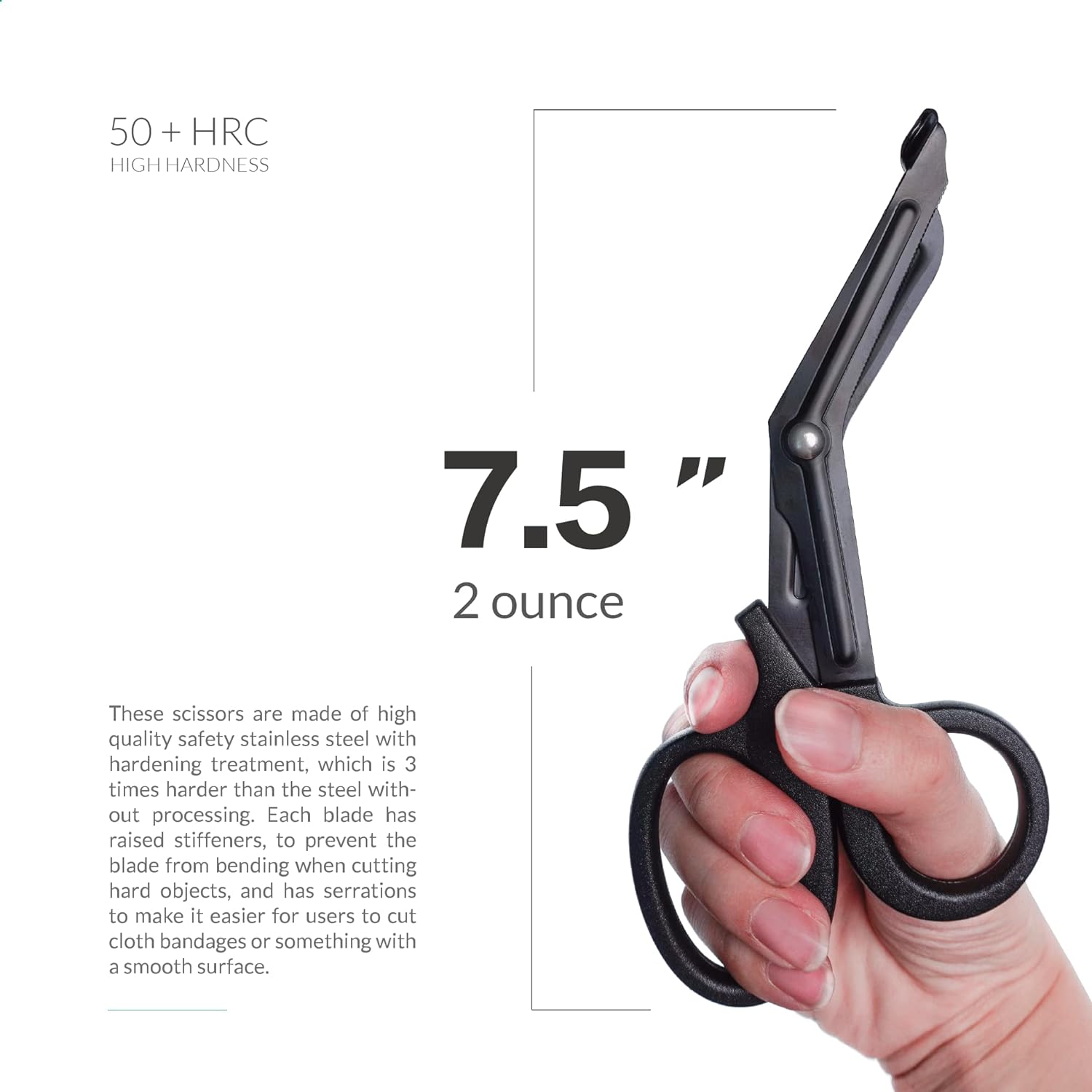 Anthrive 6inch First Aid Outdoor Stainless Steel Non-Stick Scissors Medical Bandage Scissors EMT Trauma Shears manufacture