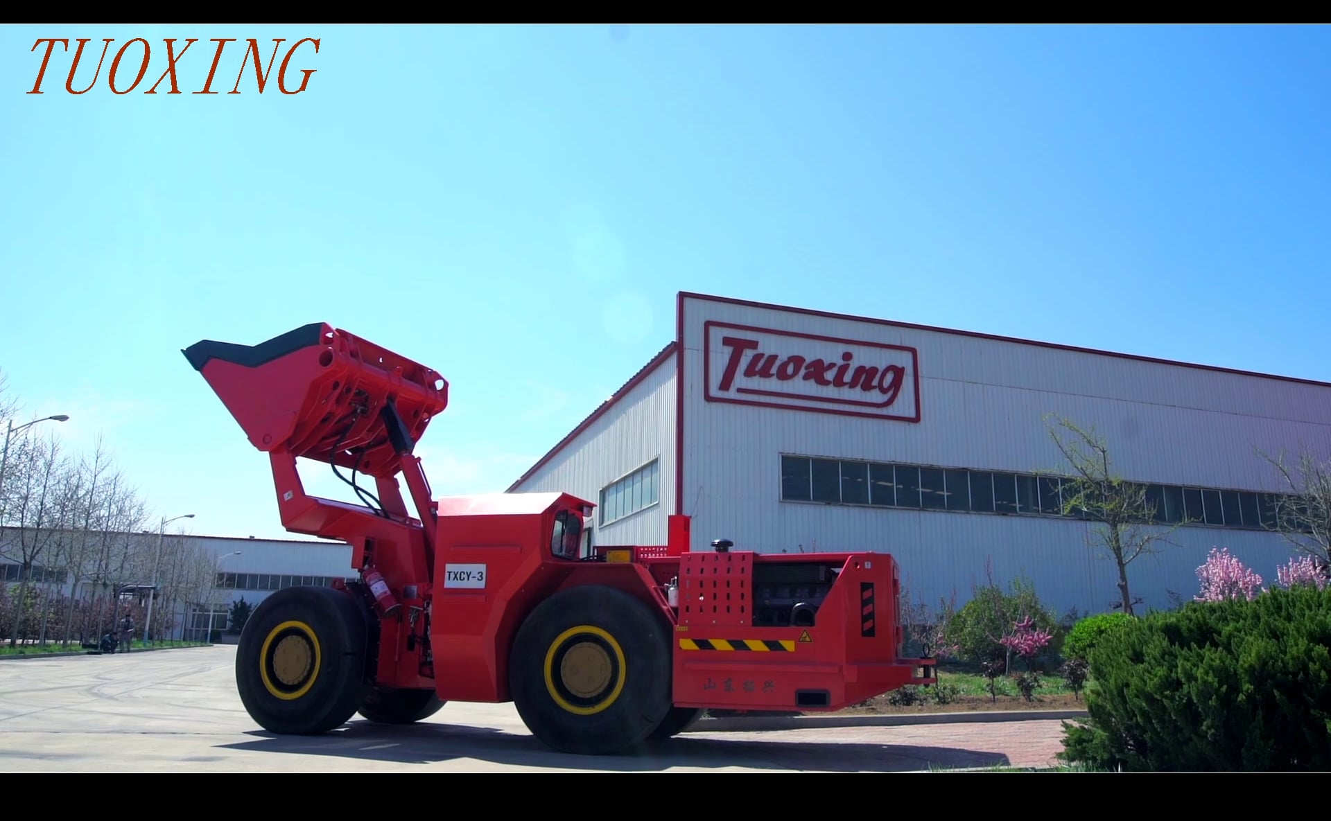 Yantai Tuoxing High Quality Diesel Underground Loader Scooptram TC-300 underground lhd loader scooptram miniere souterraine manufacture