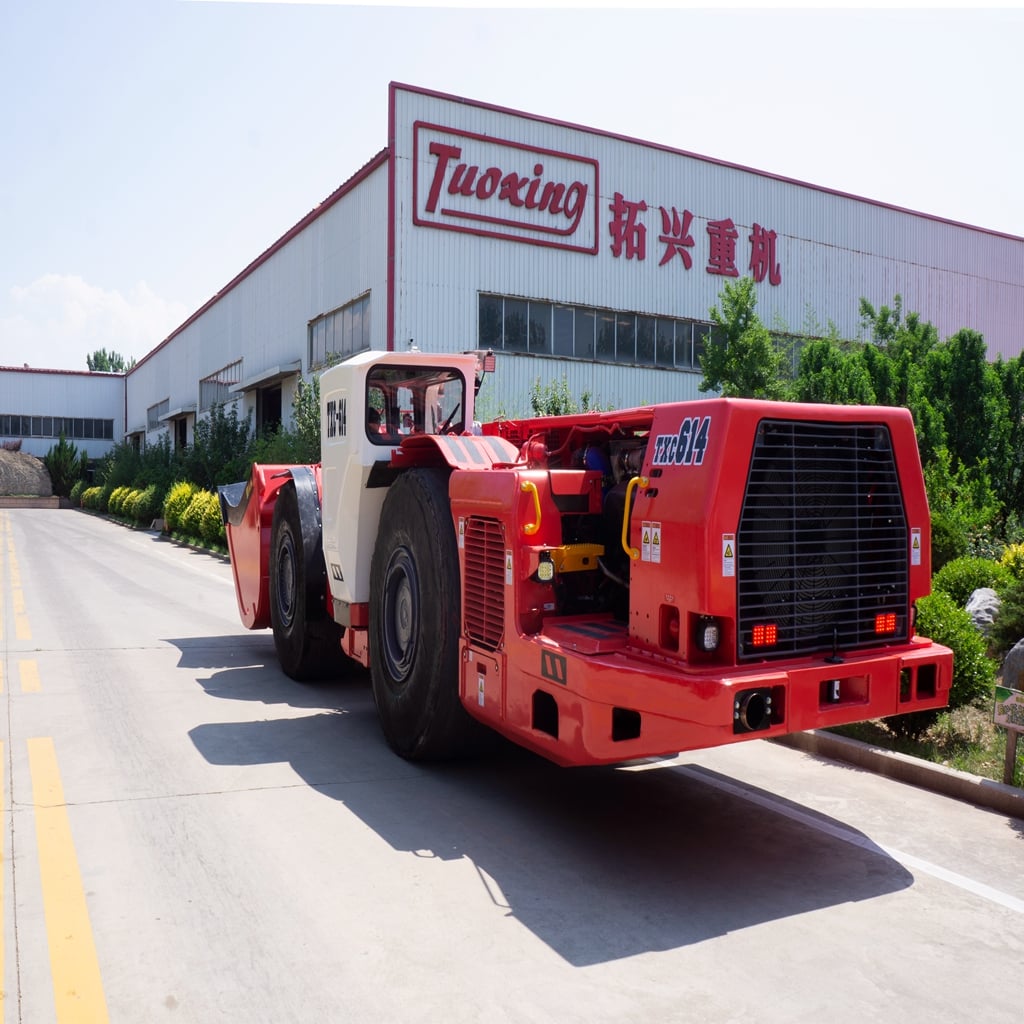 Diesel Engine Tunnel Loader Underground Mining Transporter manufacture