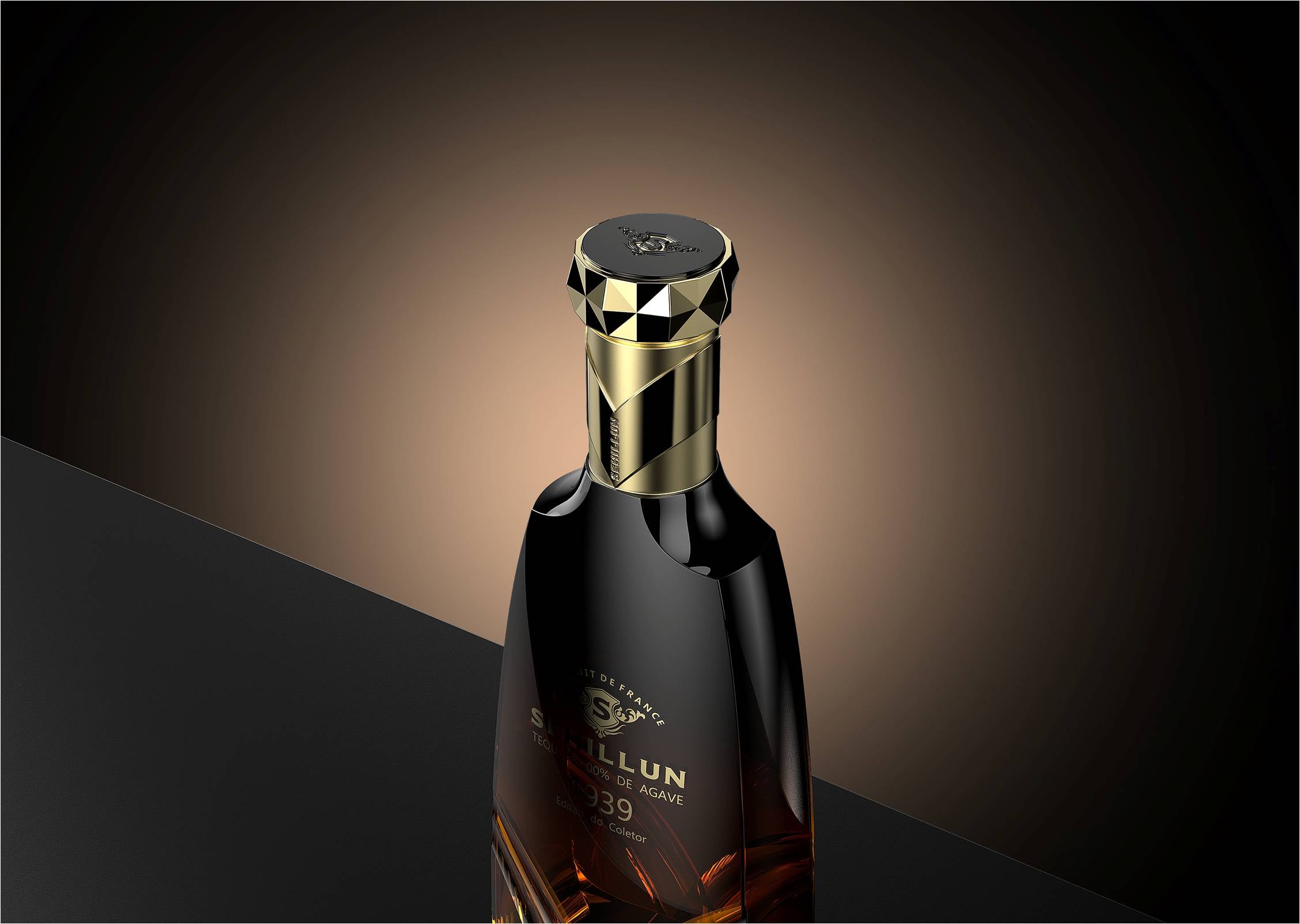 glass bottles spirit liquor bottle Tequila whiskey brandy vodka RUM JIN 750ml glass bottle details