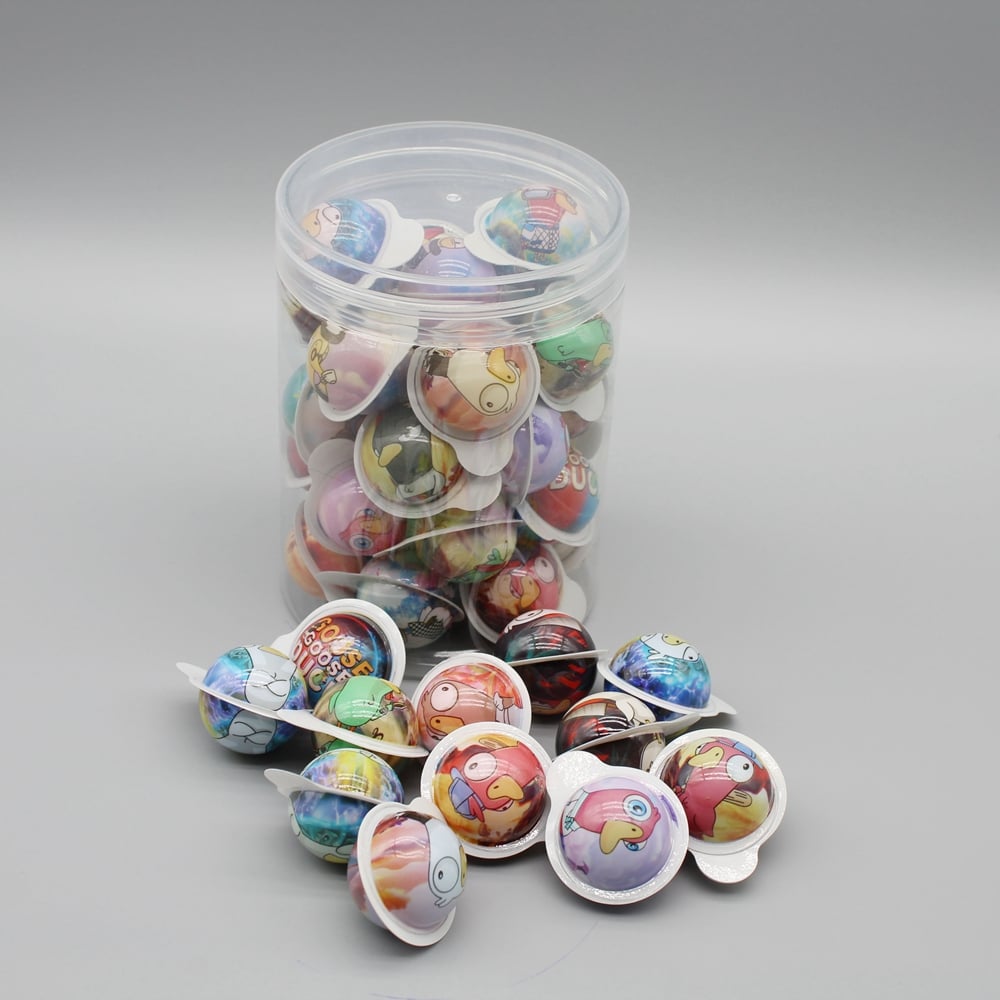 Wholesale Custom Colorful Sweet Fill Jam Eye Shape Gummy EyeBall Soft Gummy Candy manufacture