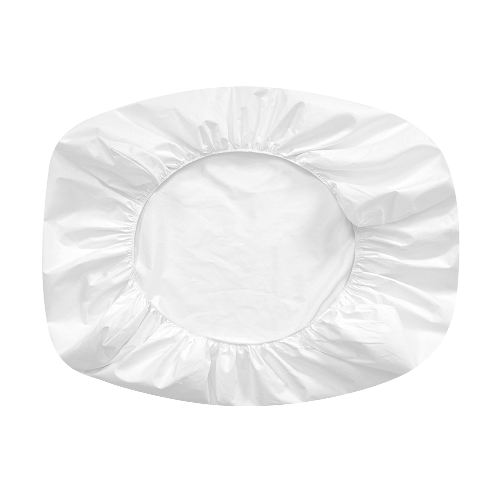 Simple Style White Waterproof Baby Crib Mattress Protector Soft Baby Waterproof Crib Sheet supplier
