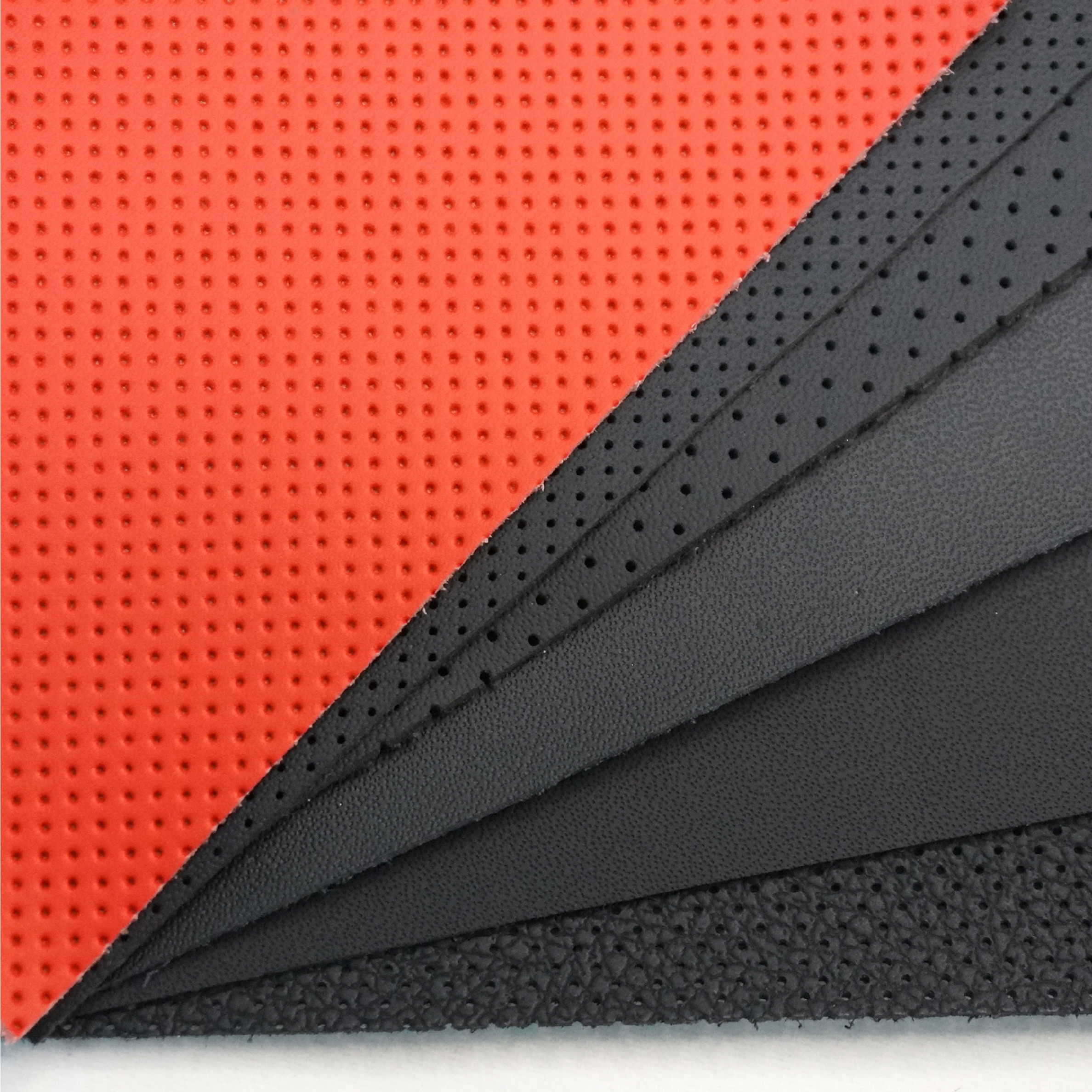 Cigno Leather - Breathable Perforated Microfiber Faux Leather Ideal for Car Seats manufacture