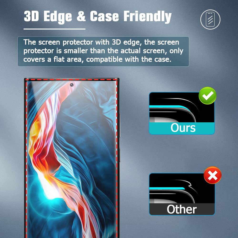 Laudtec GHM026 Glass Anti Drop Protector Camera Lens Protection Transparent Hd Screen Protectors For Samsung Galaxy S23 Ultra manufacture