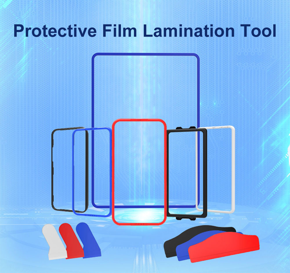 Laudtec GHM045 Phone Window Installing Squeegee Auto Installation Tools Film Bubble Scraper Tool For Ipad