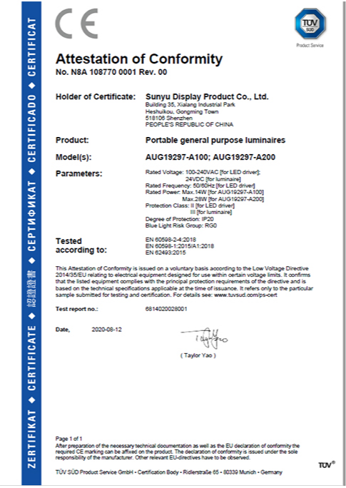 certifikace