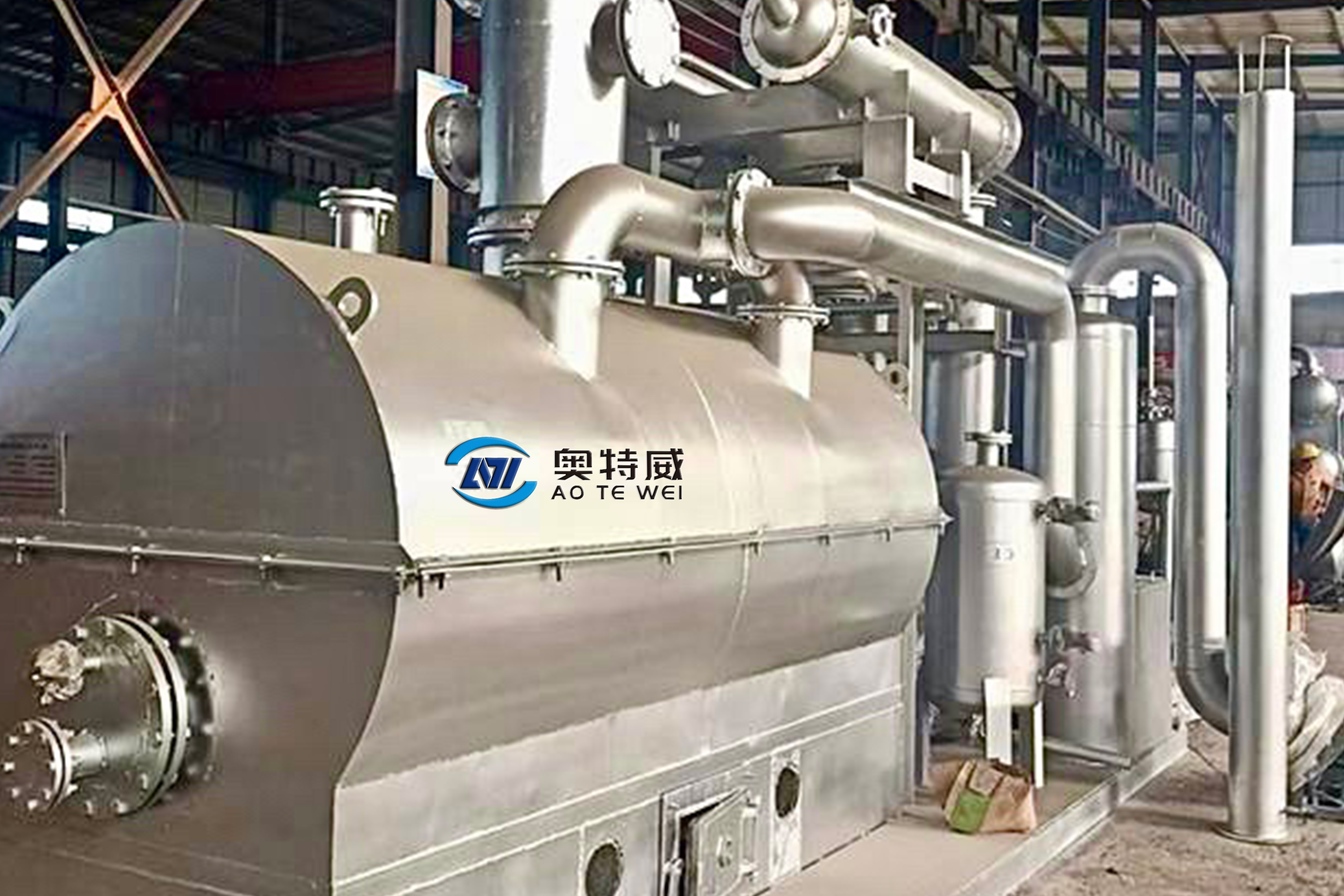 Video presentation of distillation equipment