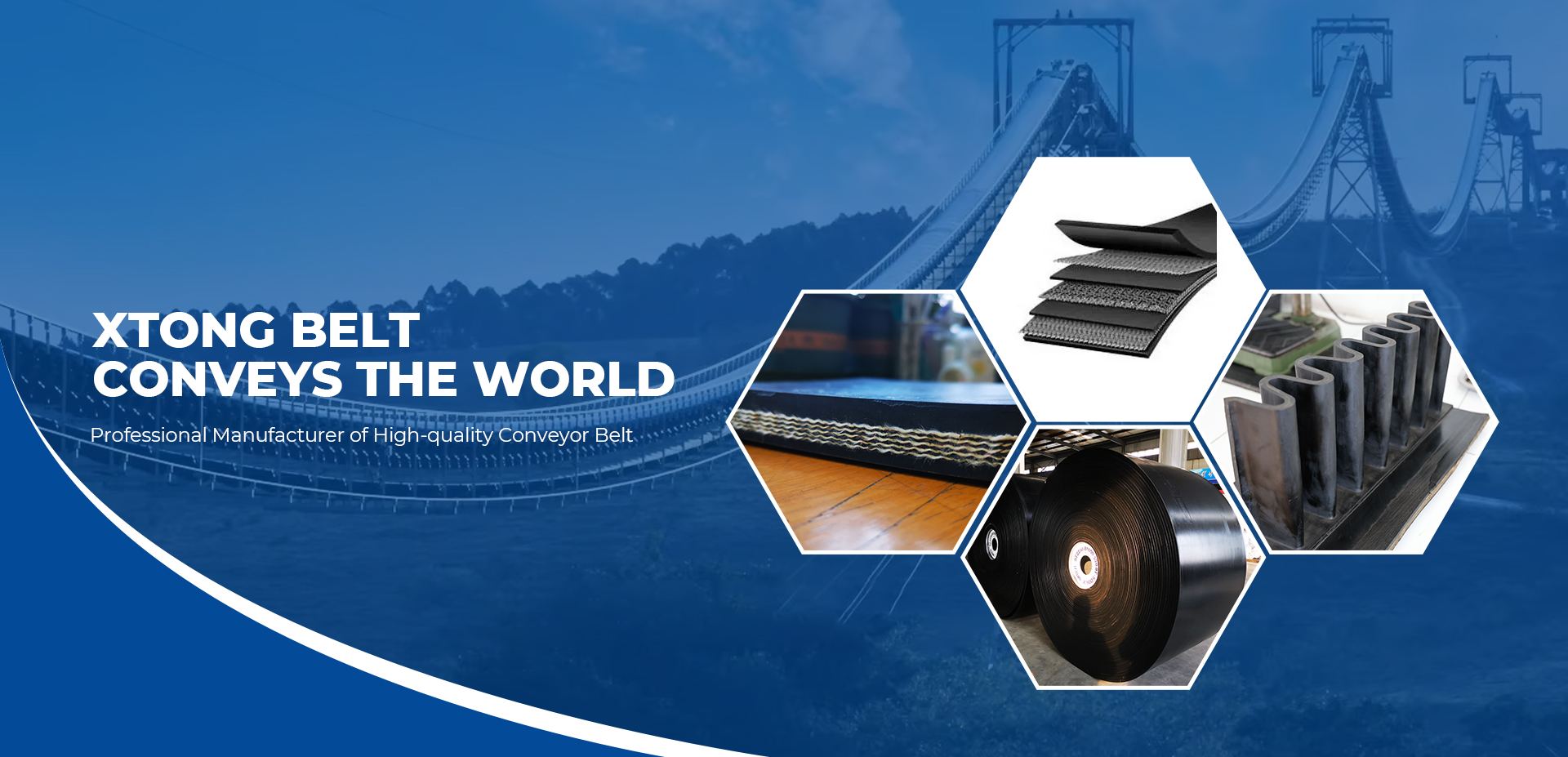 Multi-ply Textile Conveyor Belt